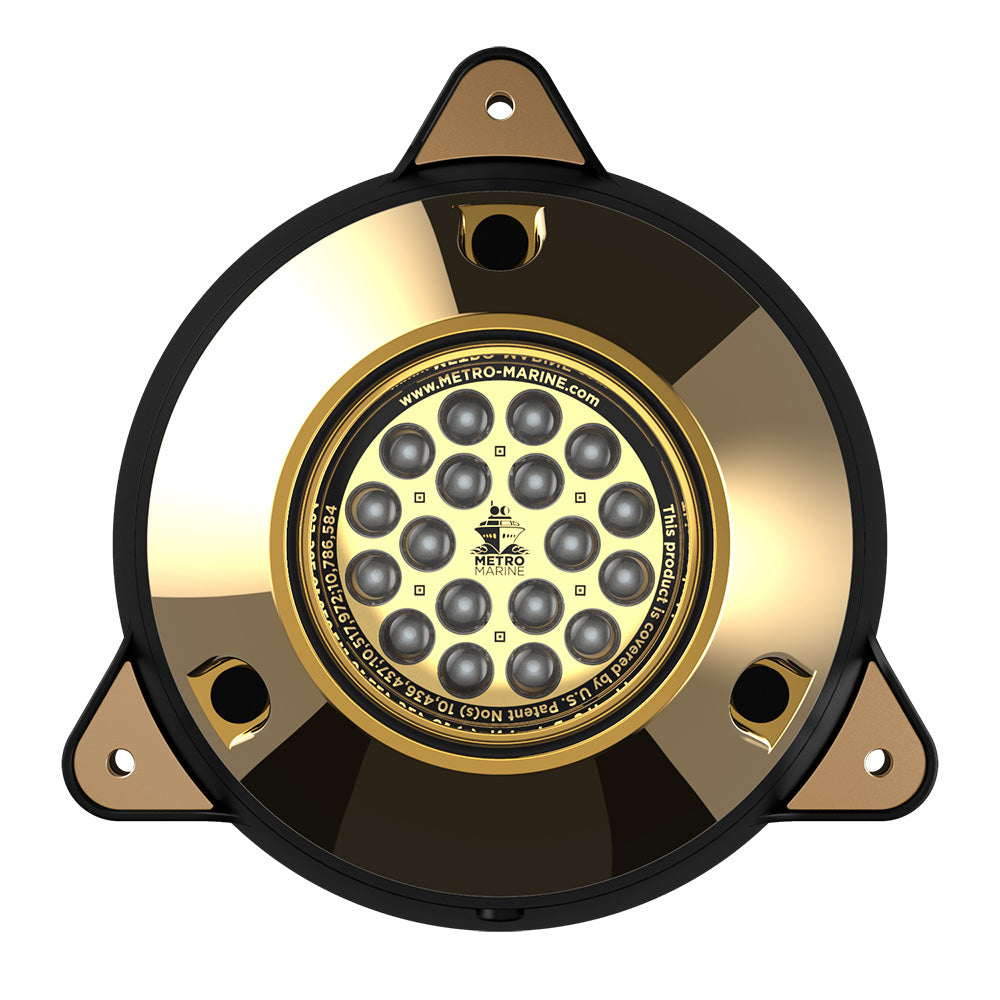 Metro Marine High-Output Surface Mount Underwater Light w/Intelligent Monochromatic LEDs - Aqua, 45 Beam [F-SMR1-A3-45]