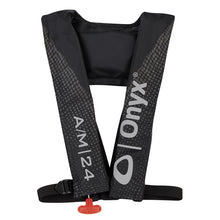 Load image into Gallery viewer, Onyx A/M-24 Auto/Manual Adult Universal PFD - Black [132008-700-004-22]
