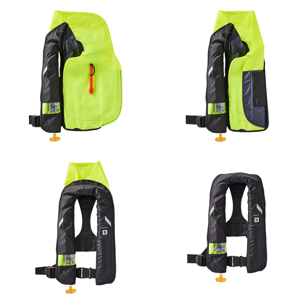 Bluestorm Stratus 35 Auto Type II Inflatable PFD - Hi-Vis [T1H-19-HVS]