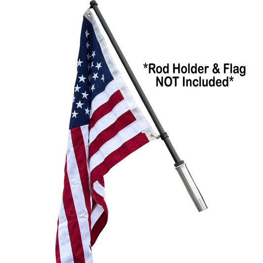 TACO Carbon Fiber Flag Pole w/J-Lock System - 54" [FP-0125-CF54]