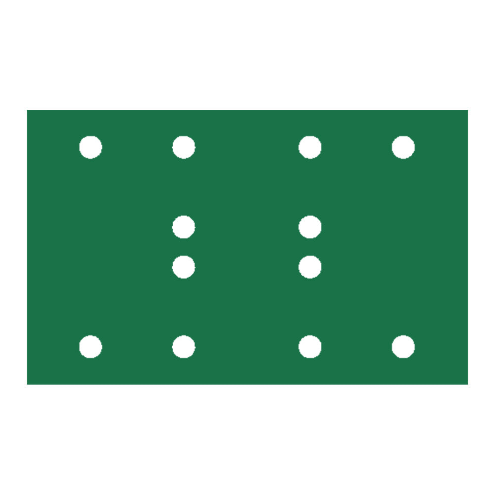 RUPES PROCUT Film Abrasive Sheet 80mm x130mm (3.15" x 5.1") - 12 Holes - P60 Grit *Box of 100pcs [9.45FB060]