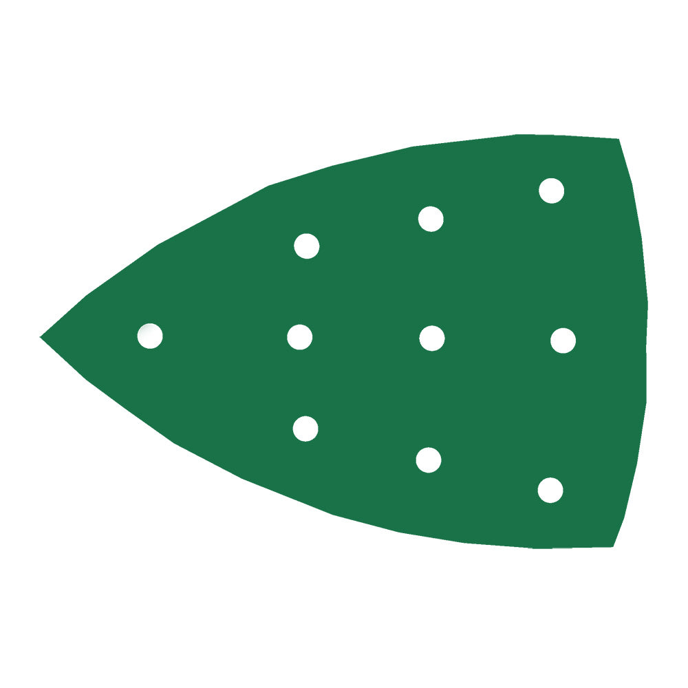 RUPES PROCUT Film Delta Abrasive Sheet 100mm x150mm (4" x 6") - 10 Holes - P40 Grit *Box of 50pcs [9.45FA040]