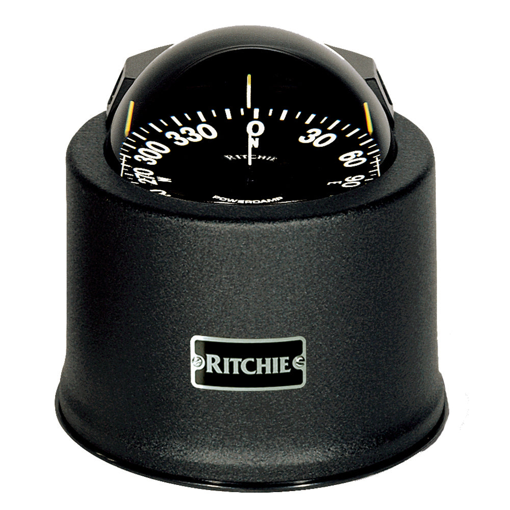 Ritchie SP-5-B GlobeMaster Compass - Pedestal Mount - Black - 5 Degree Card 12V [SP-5-B]