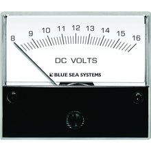 Load image into Gallery viewer, Blue Sea 8003 DC Analog Voltmeter - 2-3/4&quot; Face, 8-16 Volts DC [8003]
