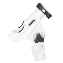 Load image into Gallery viewer, Scotty 280 Bait Caster/Spinning Rod Holder w/241 Deck/Side Mount - White [280-WH]
