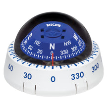 Load image into Gallery viewer, Ritchie XP-99W Kayaker Compass - Surface Mount - White [XP-99W]
