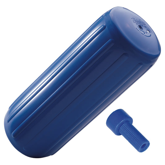 Polyform HTM-4 Hole Through Middle Fender 13.5" x 34.8" - Blue w/Air Adapter [HTM-4-BLUE]