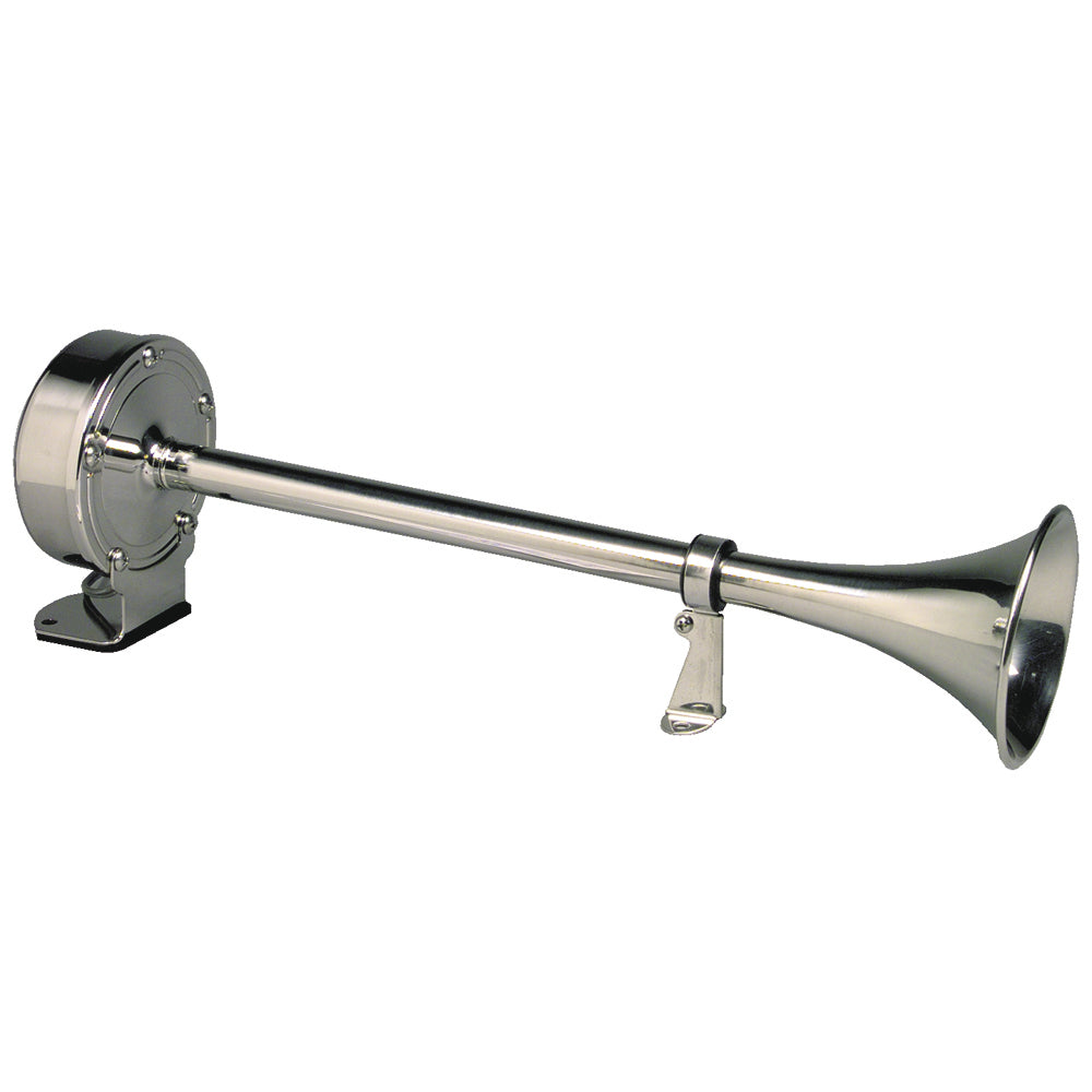 Schmitt  Ongaro Deluxe All-Stainless Single Trumpet Horn - 12V [10027]