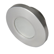 Load image into Gallery viewer, Lumitec Orbit - Flush Mount Down Light - Brushed Finish - 2-Color White/Red Dimming [112502]
