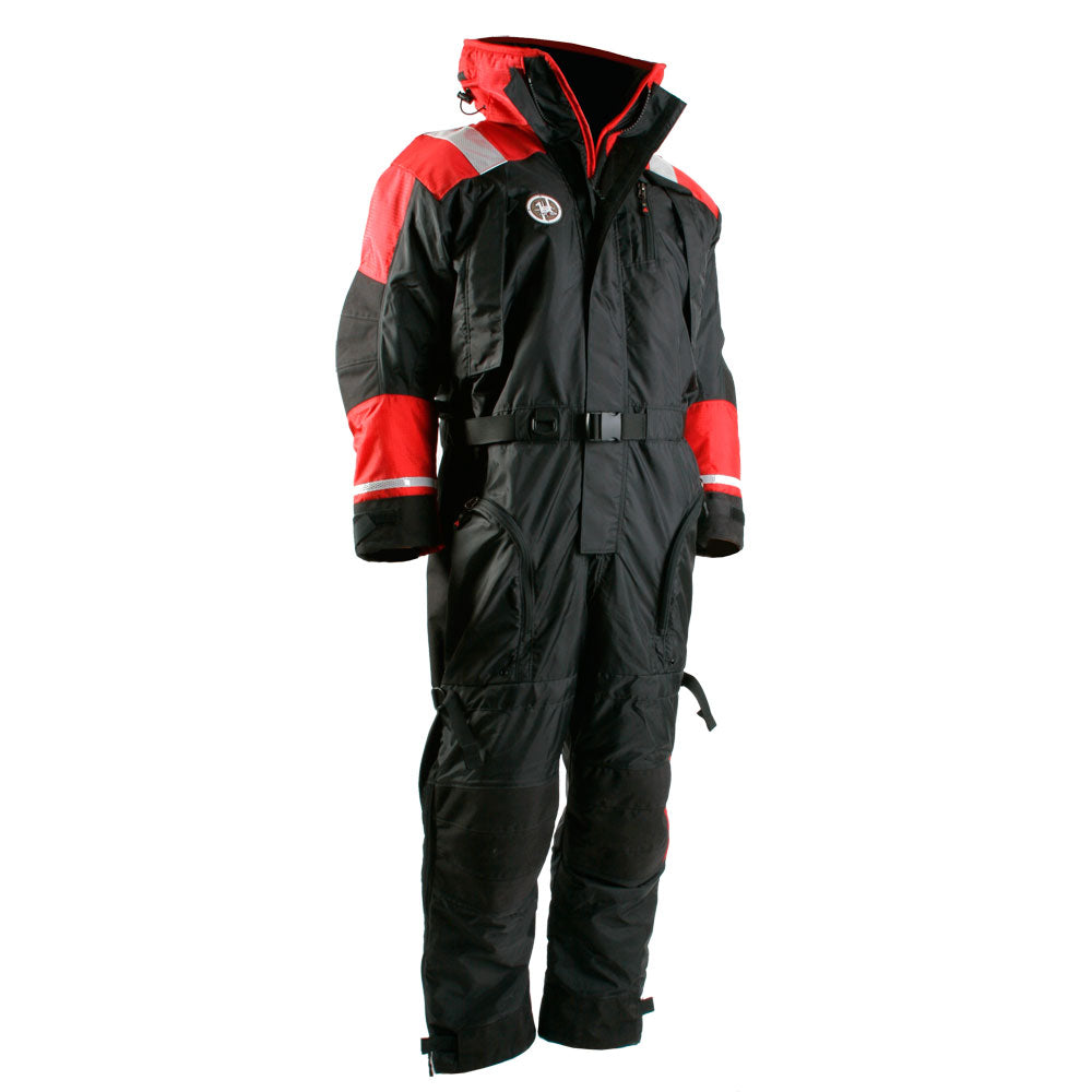 First Watch Anti-Exposure Suit - Black/Red - Large [AS-1100-RB-L]