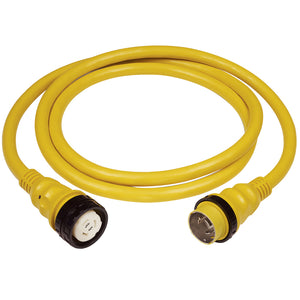 Marinco 50A 125V Shore Power Cable - 25' - Yellow [6153SPP-25]