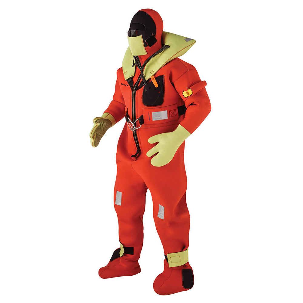 Kent Commercial Immersion Suit - USCG/SOLAS Version - Orange - Small [154100-200-020-13]