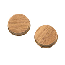 Load image into Gallery viewer, Whitecap Teak Round Drawer Pull - 1-3/8&quot; Round - 2 Pack [60127-A]

