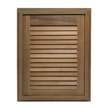 Load image into Gallery viewer, Whitecap Teak Louvered Door &amp; Frame - Right Hand - 15&quot; x 20&quot; [60724]
