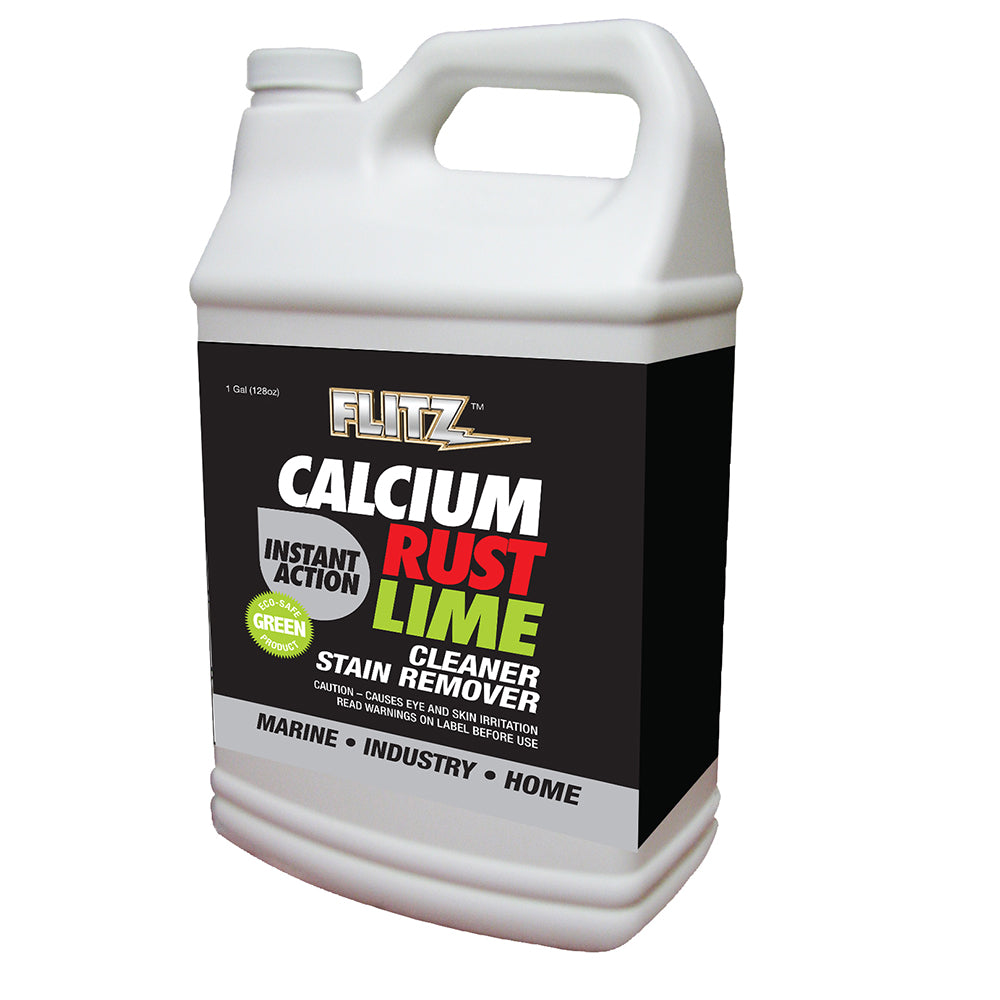 Flitz Instant Calcium, Rust & Lime Remover - Gallon Refill [CR 01610]