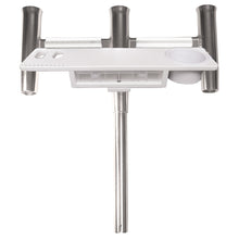 Load image into Gallery viewer, TACO Deluxe Trident Rod Holder Cluster Straight w/Tool Caddy [F31-0780BXY-1]
