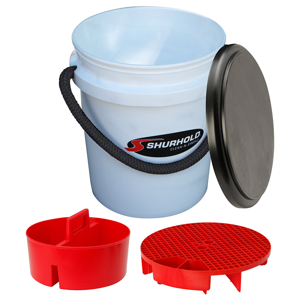 Shurhold One Bucket Kit - 5 Gallon - White [2461]