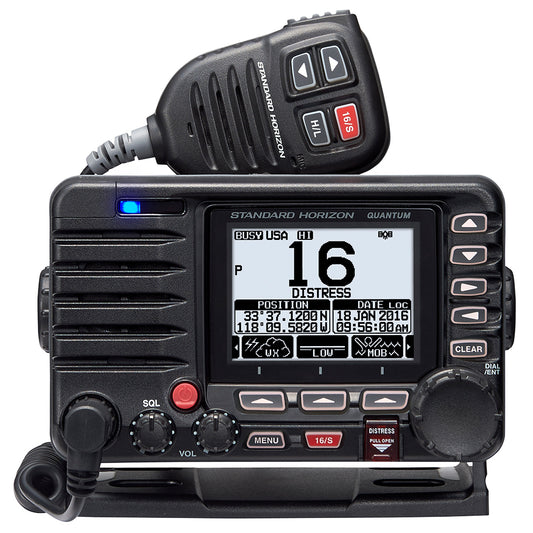 Standard Horizon Quantum GX6000 25W Commercial Grade Fixed Mount VHF w/NMEA 2000  Integrated AIS receiver [GX6000]