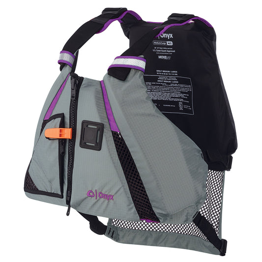 Onyx MoveVent Dynamic Paddle Sports Vest - Purple/Grey - Medium/Large [122200-600-040-18]