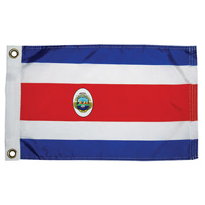 Taylor Made Costa Rican Nylon Flag 12" x 18" [93072]
