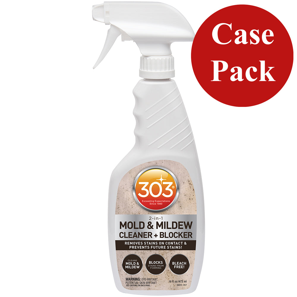 303 Mold  Mildew Cleaner  Blocker with Trigger Sprayer - 16oz *Case of 6* [30573CASE]