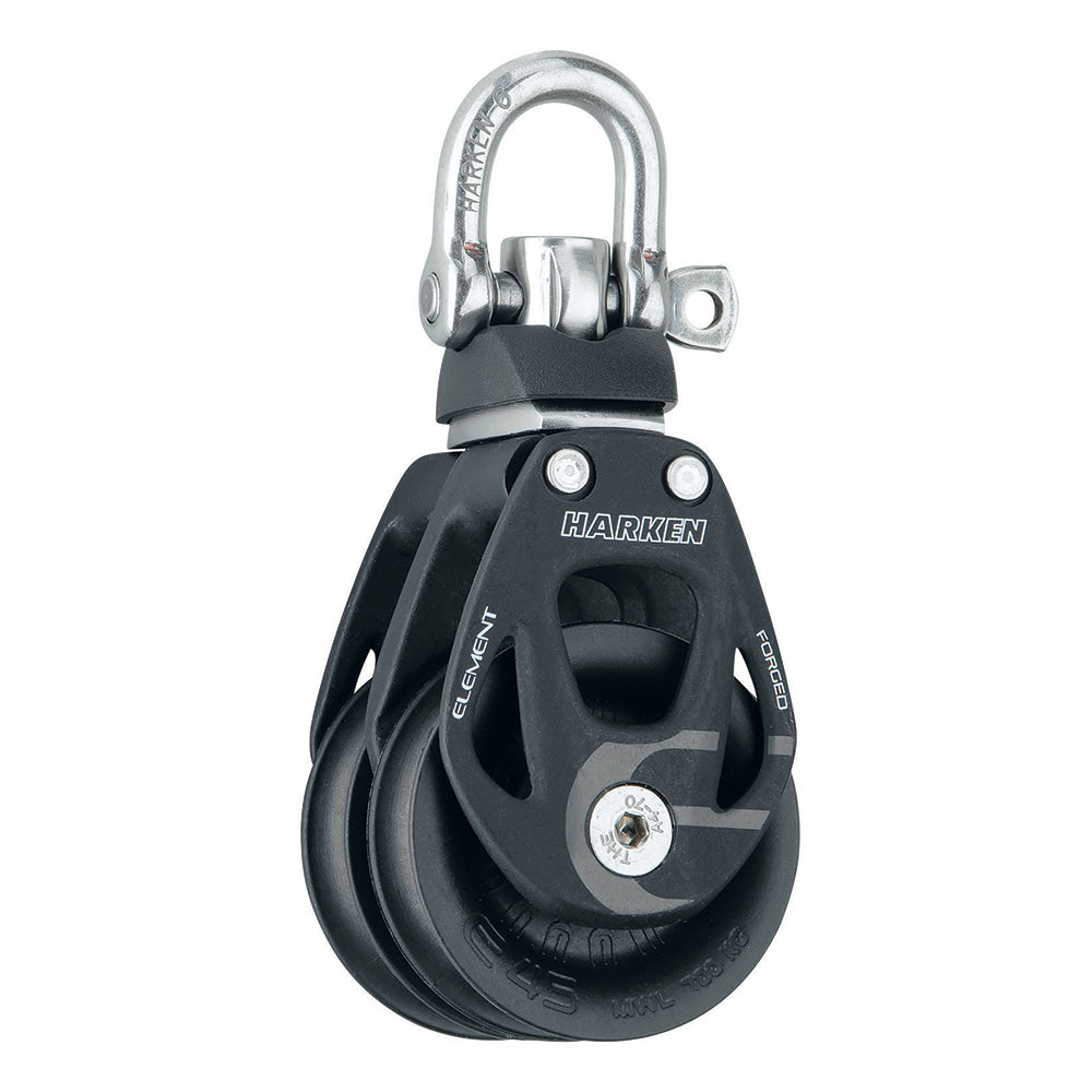 Harken 45mm Double Element Block w/Swivel [6238]