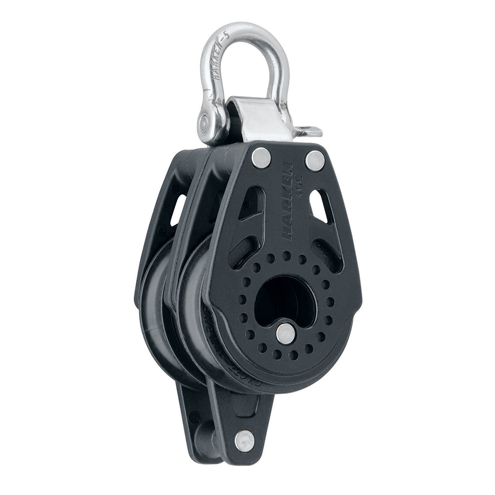 Harken 40mm Carbo Air Double Fixed Block w/Becket [2643]