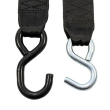 Load image into Gallery viewer, Camco Retractable Tie Down Straps - 2&quot; Width 6 Dual Hooks [50031]
