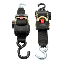 Load image into Gallery viewer, Camco Retractable Tie Down Straps - 2&quot; Width 6 Dual Hooks [50031]
