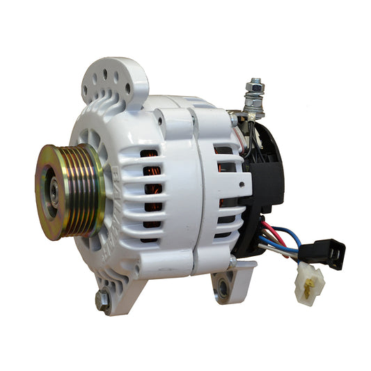 Balmar Alternator 100 Amp 12V 3.15" Dual foot Saddle Single K6 Pulley w/Isolated Grounding [60-120-K6]