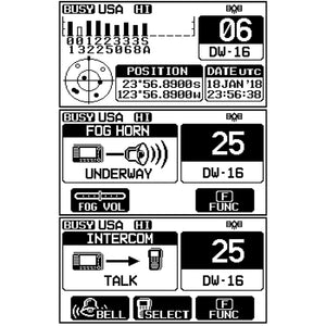Standard Horizon GX2400B Black VHF/AIS Integrated GPS/AIS/NMEA 2000 w/30W Hailer [GX2400B]