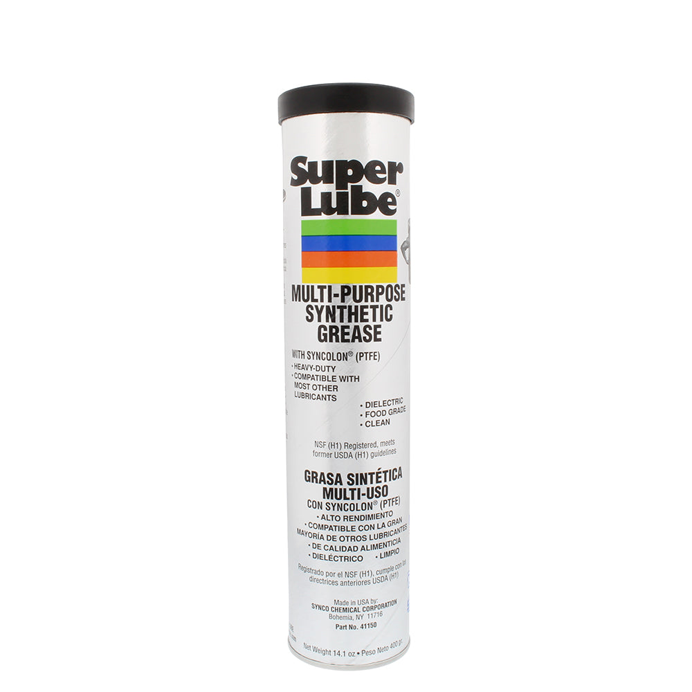 Super Lube Multi-Purpose Synthetic Grease w/Syncolon (PTFE) - 14.1oz Cartridge [41150]