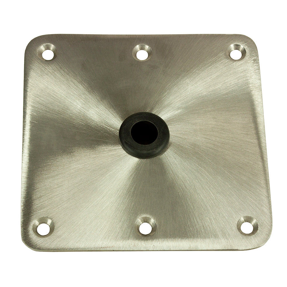 Springfield KingPin 7" x 7" - Stainless Steel - Square Base [1620001]