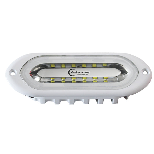 Shadow-Caster SCM-SL Series Flush Mount Spreader Light - White Housing - White [SCM-SLF-GW-WH]