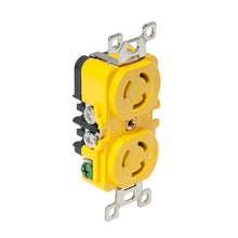 Load image into Gallery viewer, Marinco Locking Receptacle - 15A, 125V - Yellow [4700CR]
