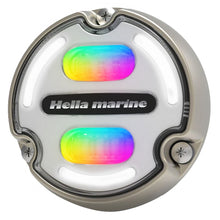 Load image into Gallery viewer, Hella Marine Apelo A2 RGB Underwater Light - 3000 Lumens - Bronze Housing - White Lens w/Edge Light [016148-101]
