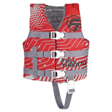 Load image into Gallery viewer, Full Throttle Child Nylon Life Jacket - Red [112200-100-001-22]
