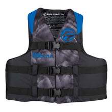 Load image into Gallery viewer, Full Throttle Adult Nylon Life Jacket - S/M - Blue/Black [112200-500-030-22]
