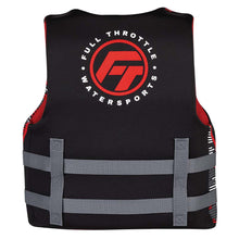 Load image into Gallery viewer, Full Throttle Youth Rapid-Dry Life Jacket - Red/Black [142100-100-002-22]

