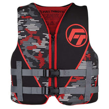 Load image into Gallery viewer, Full Throttle Youth Rapid-Dry Life Jacket - Red/Black [142100-100-002-22]
