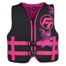 Load image into Gallery viewer, Full Throttle Youth Rapid-Dry Life Jacket - Pink/Black [142100-105-002-22]
