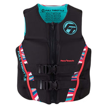 Load image into Gallery viewer, Full Throttle Womens Rapid-Dry Flex-Back Life Jacket - Womens S - Pink/Black [142500-105-820-22]
