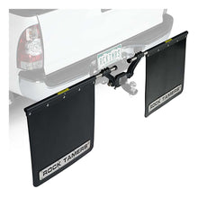 Load image into Gallery viewer, ROCK TAMERS 2&quot; Hub Mudflap System - Matte Black/Stainless [00108]
