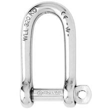 Load image into Gallery viewer, Wicahrd Self-Locking Long D Shackle - Diameter 5mm - 3/16&quot; [01212]
