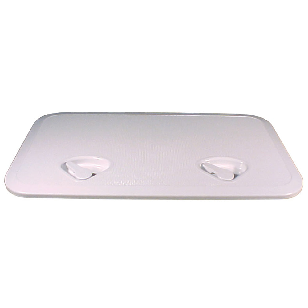 Beckson 14" x 24" Flush Hatch White - ABS Material - Acrylonitrile Butadiene Styrene [HT1424AW]