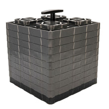 Load image into Gallery viewer, Camco FasTen Leveling Blocks XL w/T-Handle - 2x2 - Grey *10-Pack [44527]
