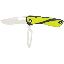 Load image into Gallery viewer, Wichard Offshore Knife - Serrated Blade - Shackler/Spike - Fluorescent [10122]
