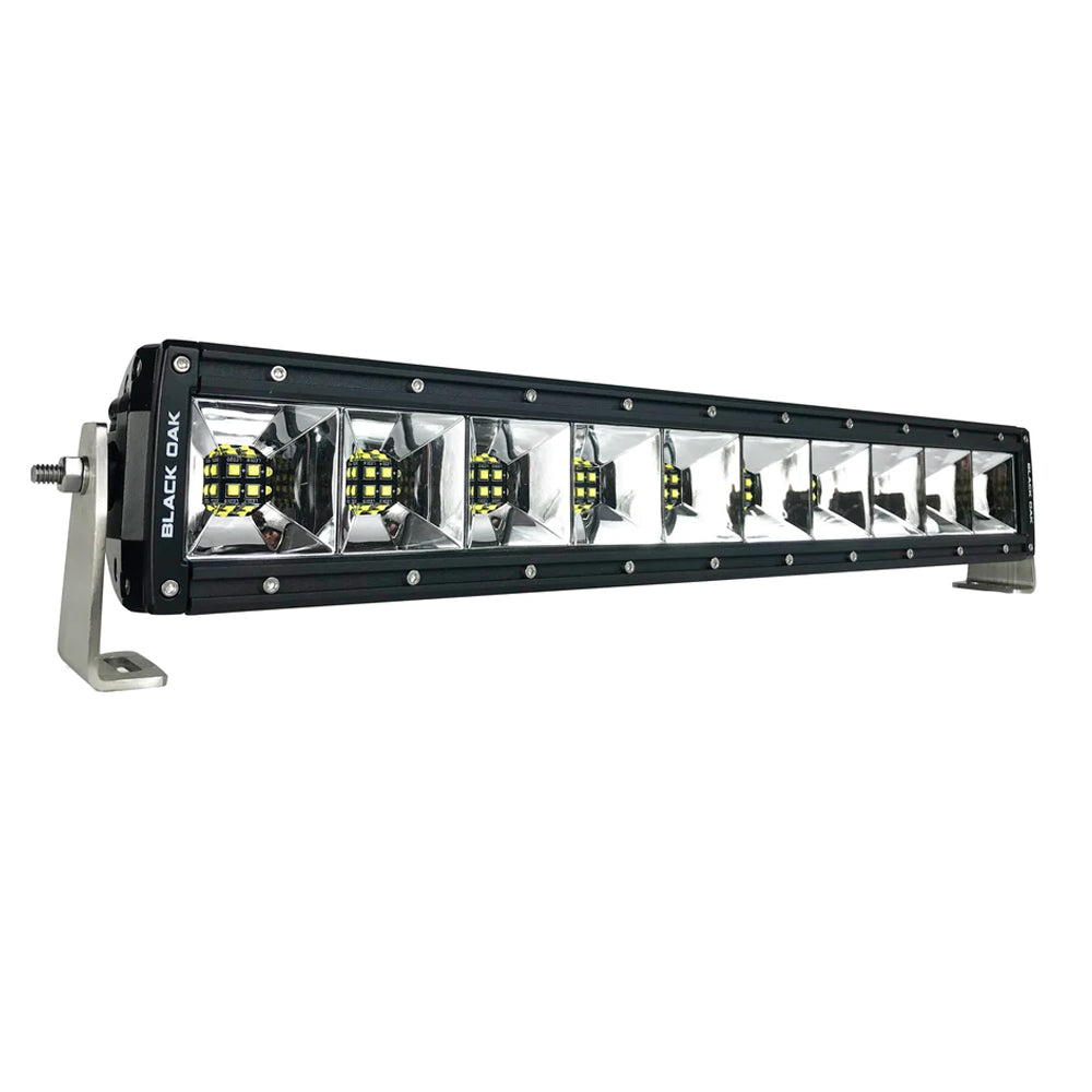 Black Oak Double Row 20" Scene Light- Black [20SL-D5OS]