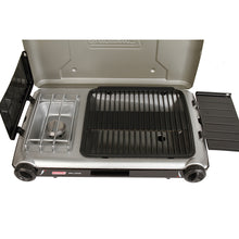 Load image into Gallery viewer, Coleman Deluxe Tabletop Propane 2-in-1 Grill/Stove - 2 Burner [2000038016]
