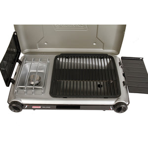 Coleman Deluxe Tabletop Propane 2-in-1 Grill/Stove - 2 Burner [2000038016]